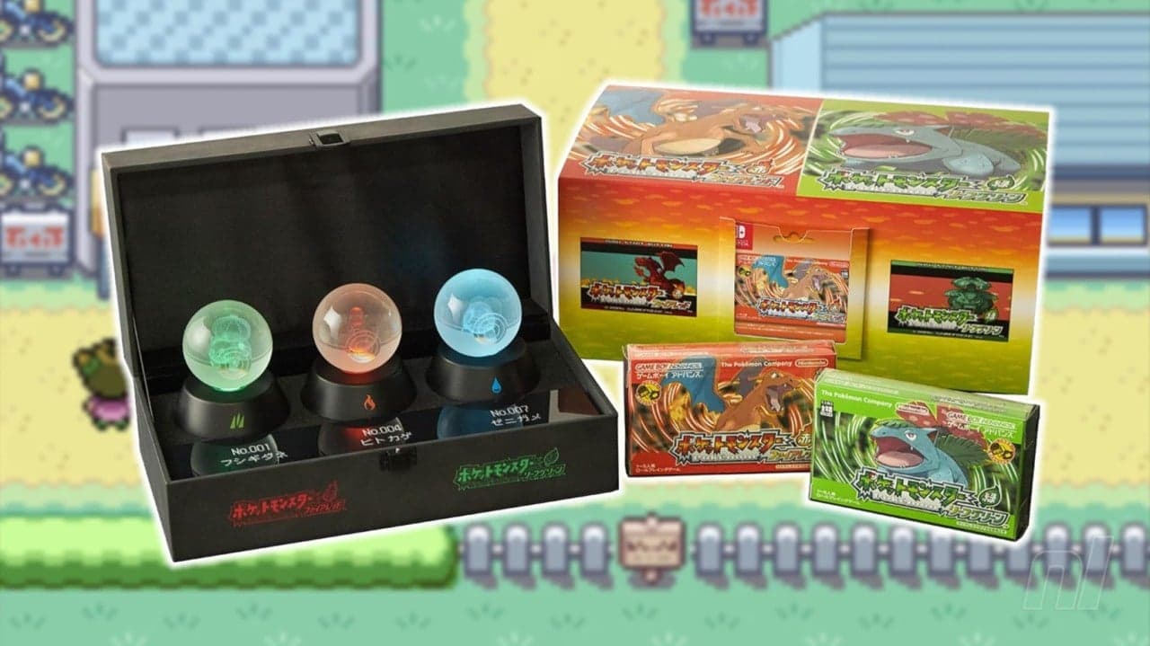 Pokémon FireRed & LeafGreen Is Getting A Stunning 'Special Edition' Release In Japan - Nintendo Life